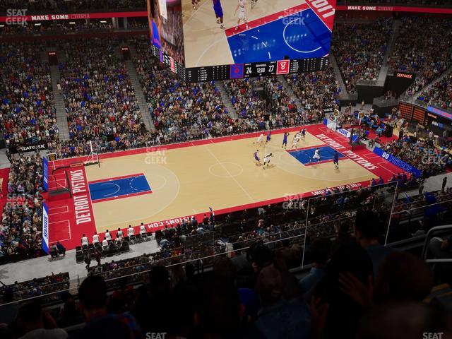 Little Caesars Arena - Section Mezzanine 30 Seat View Little Caesars Arena - Section Mezzanine 30 Seat View