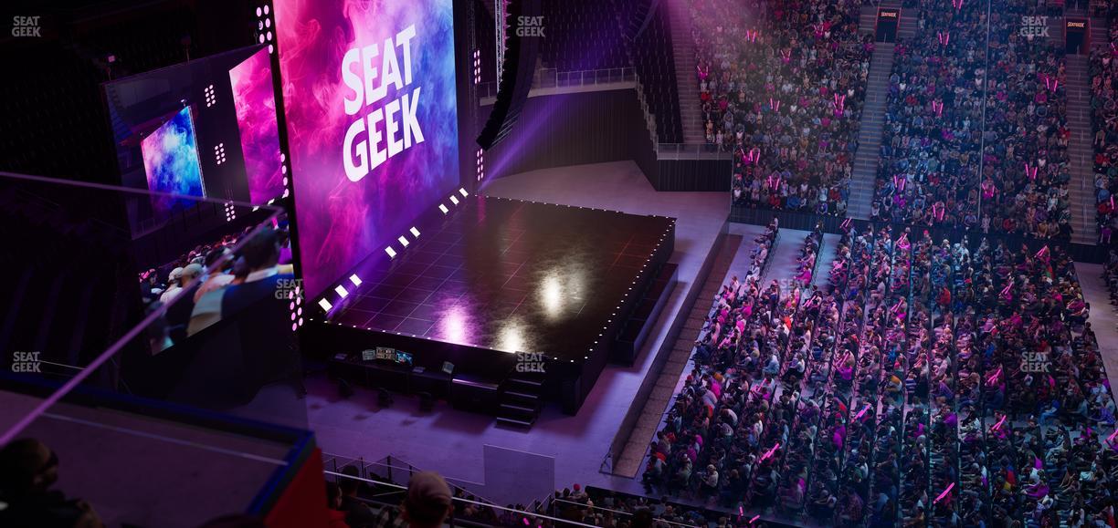 Little Caesars Arena - Section Mezzanine 30 Seat View