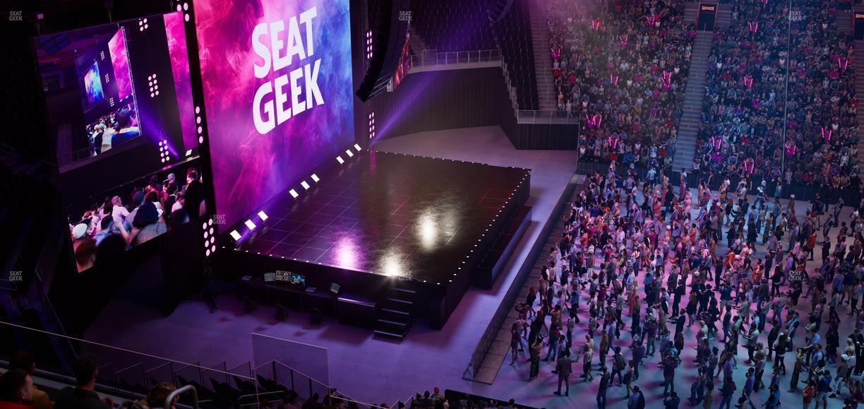 Little Caesars Arena - Section Mezzanine 30 Seat View