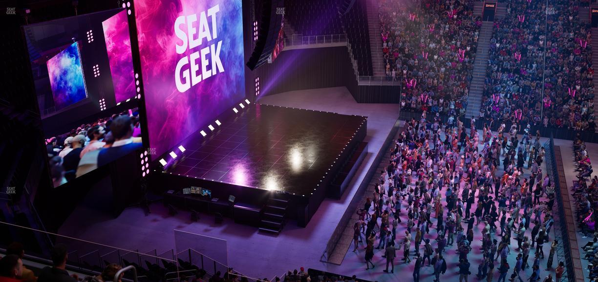 Little Caesars Arena - Section Mezzanine 30 Seat View