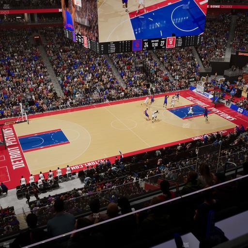 Little Caesars Arena - Section Mezzanine 30 Seat View