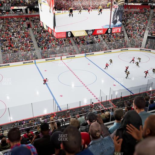 Little Caesars Arena - Section Mezzanine 30 Seat View