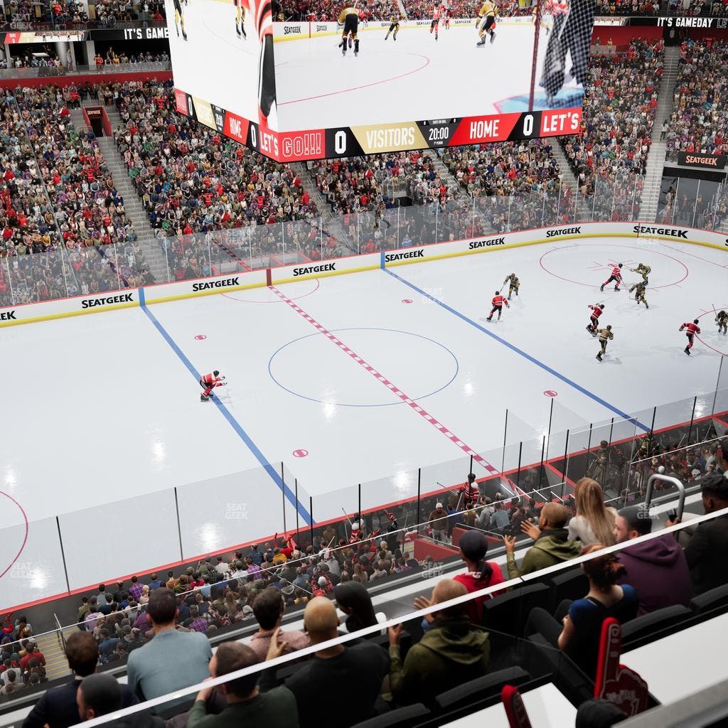 Little Caesars Arena - Section Mezzanine 31 Seat View