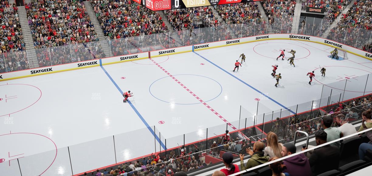 Little Caesars Arena - Section Mezzanine 31 Seat View