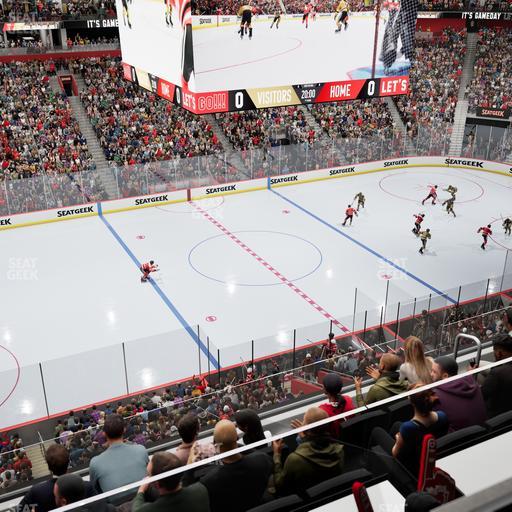 Little Caesars Arena - Section Mezzanine 31 Seat View