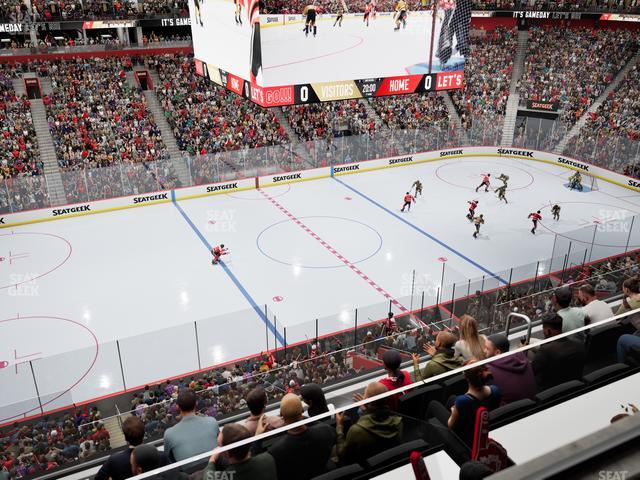 Little Caesars Arena - Section Mezzanine 31 Seat View