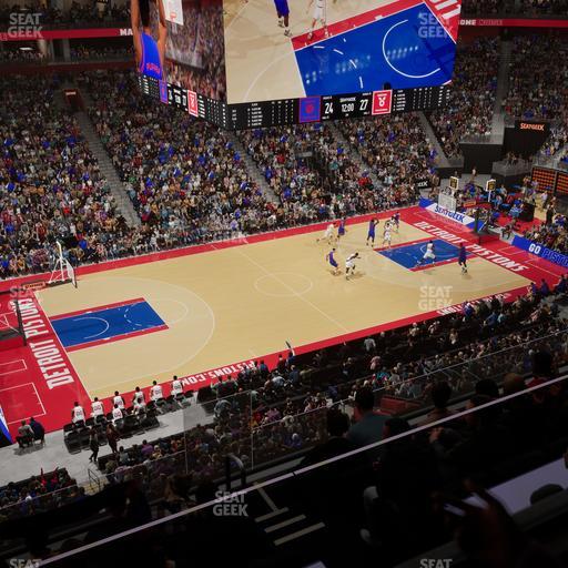 Little Caesars Arena - Section Mezzanine 31 Seat View