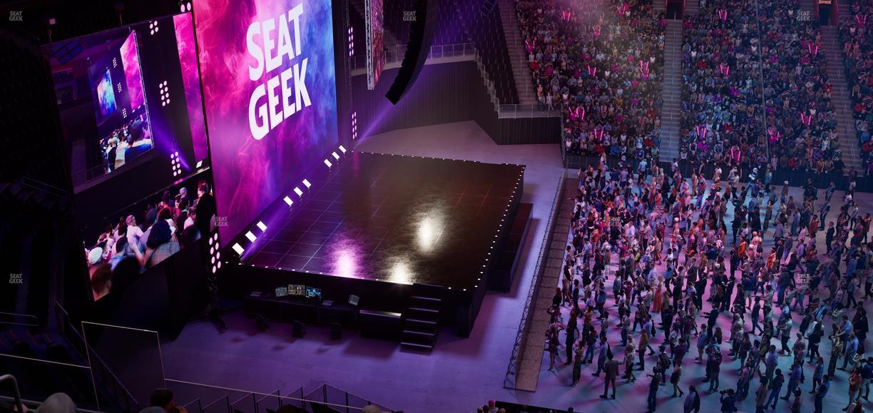 Little Caesars Arena - Section Mezzanine 31 Seat View