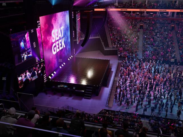 Little Caesars Arena - Section Mezzanine 31 Seat View