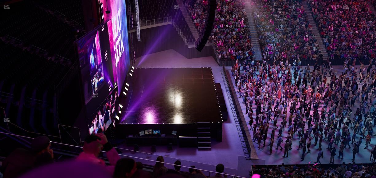 Little Caesars Arena - Section Mezzanine 32 Seat View