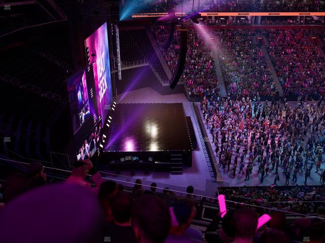 Little Caesars Arena - Section Mezzanine 32 Seat View
