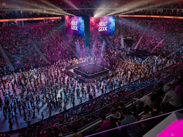 Little Caesars Arena - Section Mezzanine 32 Seat View