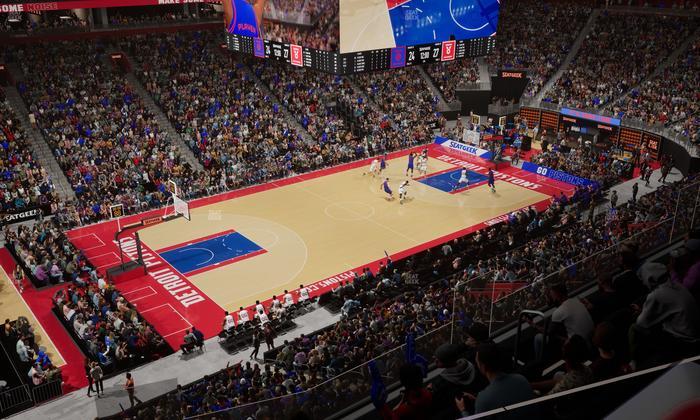 Little Caesars Arena - Section Mezzanine 32 Seat View