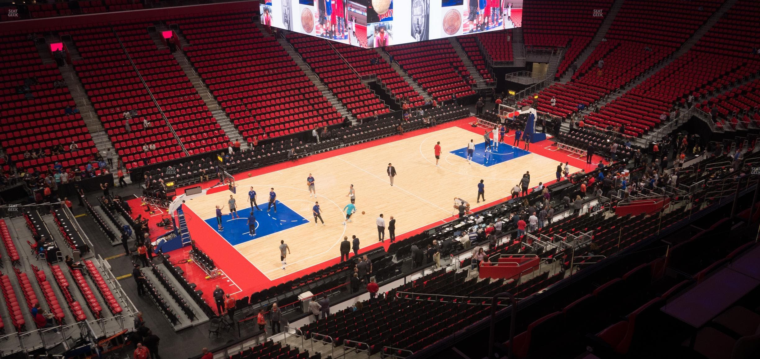 Little Caesars Arena - Section Mezzanine 32 Seat View