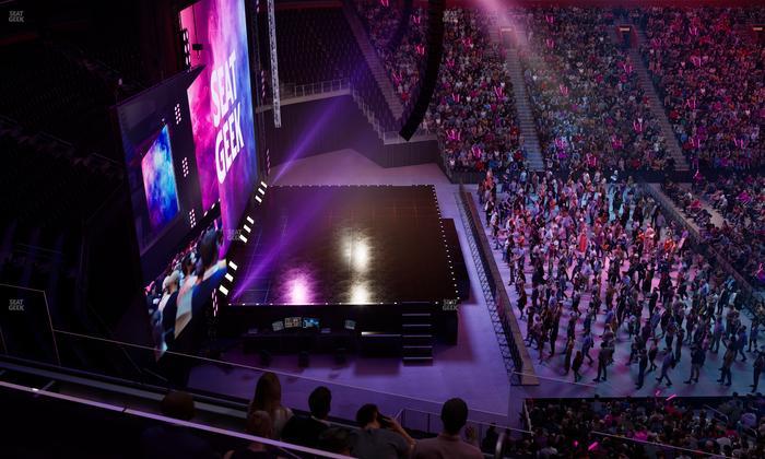 Little Caesars Arena - Section Mezzanine 32 Seat View