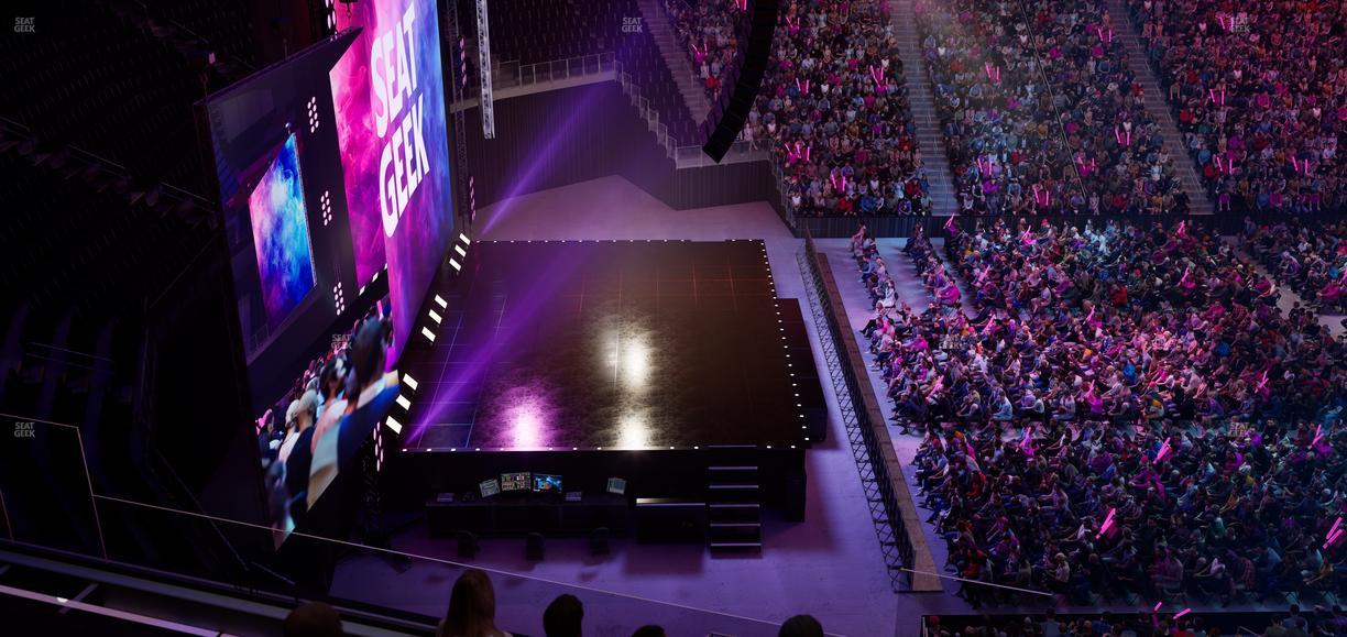 Little Caesars Arena - Section Mezzanine 32 Seat View