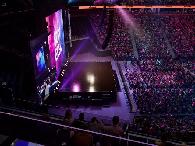 Little Caesars Arena - Section Mezzanine 32 Seat View