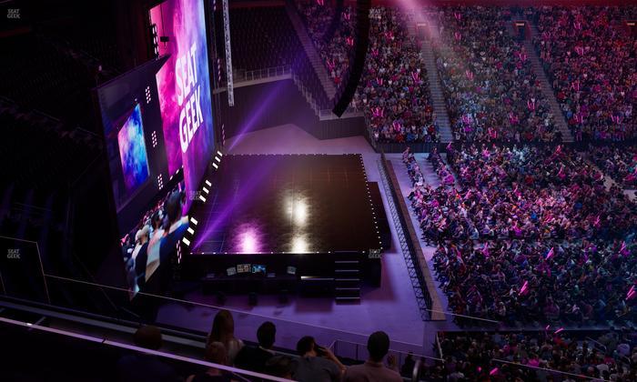 Little Caesars Arena - Section Mezzanine 32 Seat View