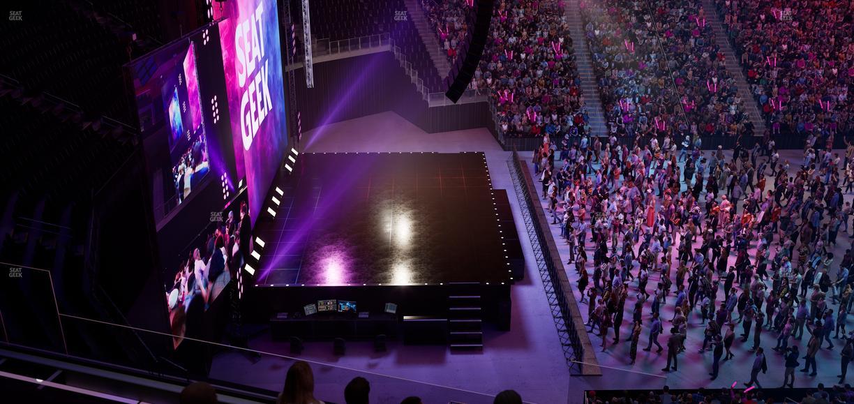 Little Caesars Arena - Section Mezzanine 32 Seat View