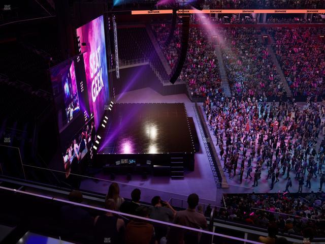 Little Caesars Arena - Section Mezzanine 32 Seat View