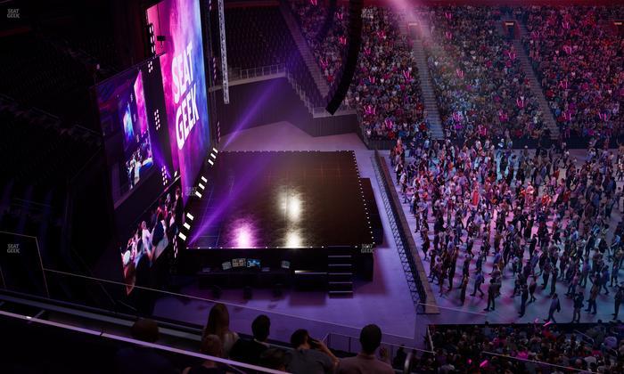 Little Caesars Arena - Section Mezzanine 32 Seat View