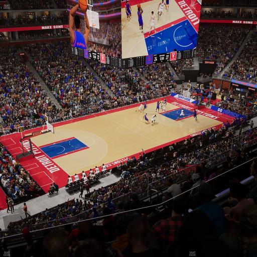 Little Caesars Arena - Section Mezzanine 32 Seat View
