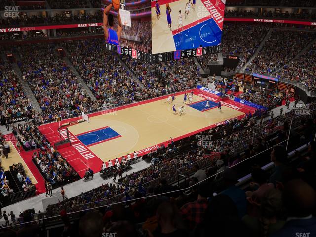 Little Caesars Arena - Section Mezzanine 32 Seat View Little Caesars Arena - Section Mezzanine 32 Seat View