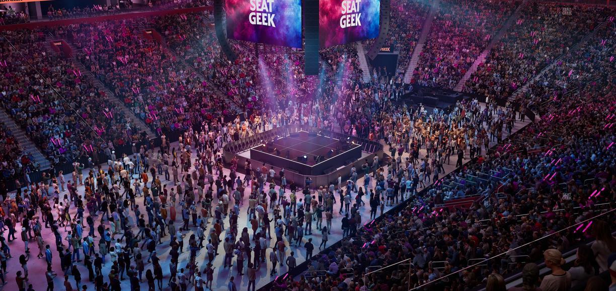 Little Caesars Arena - Section Mezzanine 33 Seat View
