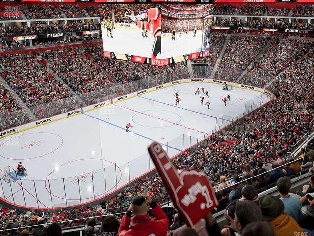 Little Caesars Arena - Section Mezzanine 33 Seat View