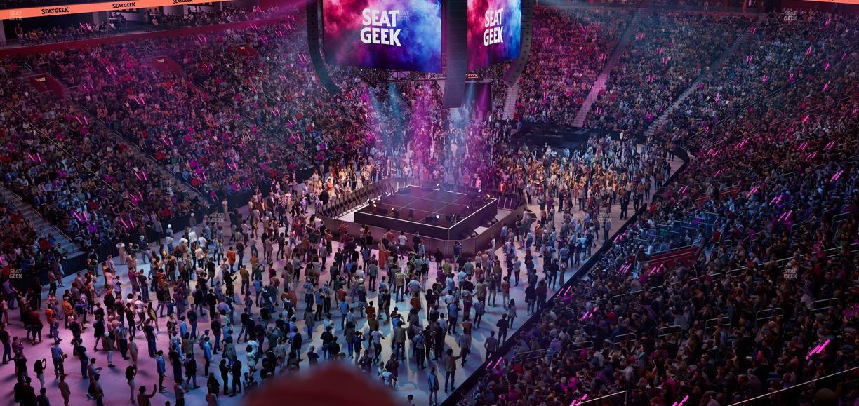 Little Caesars Arena - Section Mezzanine 34 Seat View