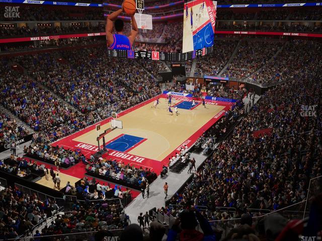 Little Caesars Arena - Section Mezzanine 34 Seat View