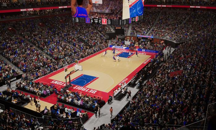 Little Caesars Arena - Section Mezzanine 34 Seat View