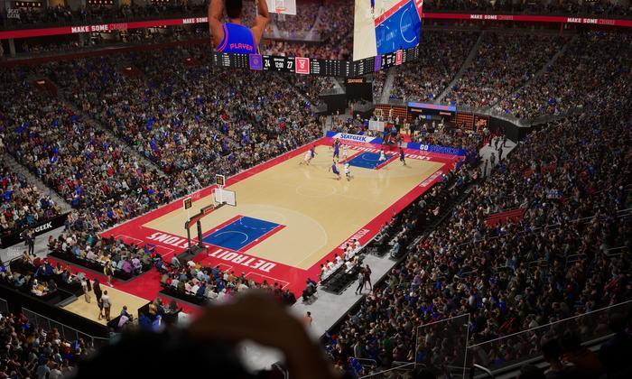 Little Caesars Arena - Section Mezzanine 34 Seat View