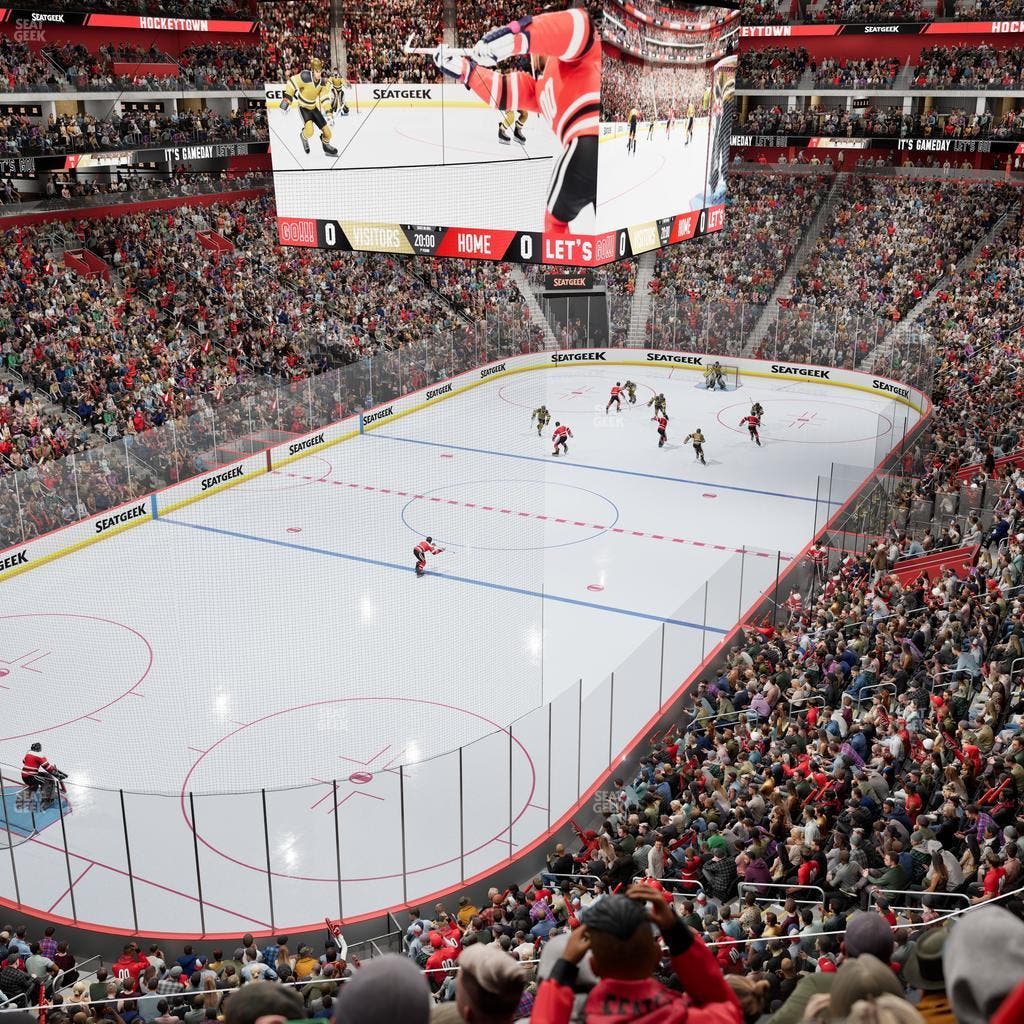 Little Caesars Arena - Section Mezzanine 34 Seat View
