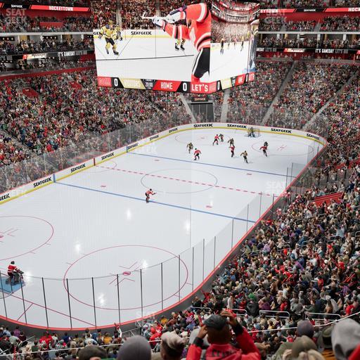 Little Caesars Arena - Section Mezzanine 34 Seat View