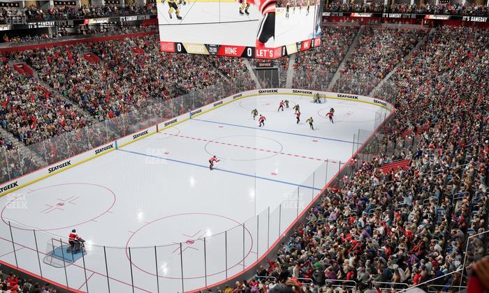 Little Caesars Arena - Section Mezzanine 34 Seat View