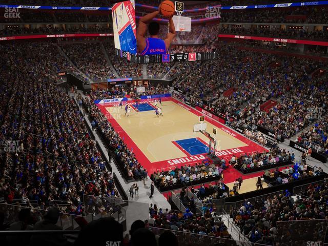 Little Caesars Arena - Section Mezzanine 4 Seat View Little Caesars Arena - Section Mezzanine 4 Seat View