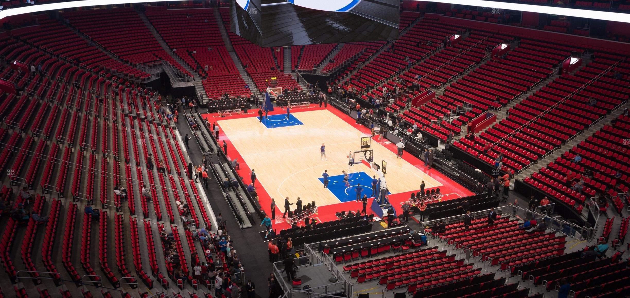 Little Caesars Arena - Section Mezzanine 4 Seat View