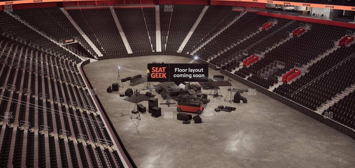 Little Caesars Arena - Section Mezzanine 4 Seat View