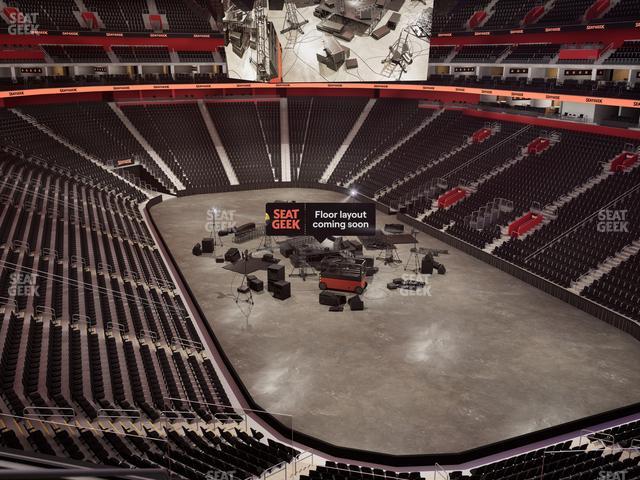 Little Caesars Arena - Section Mezzanine 4 Seat View