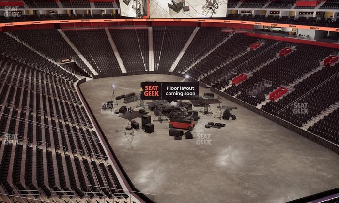 Little Caesars Arena - Section Mezzanine 4 Seat View