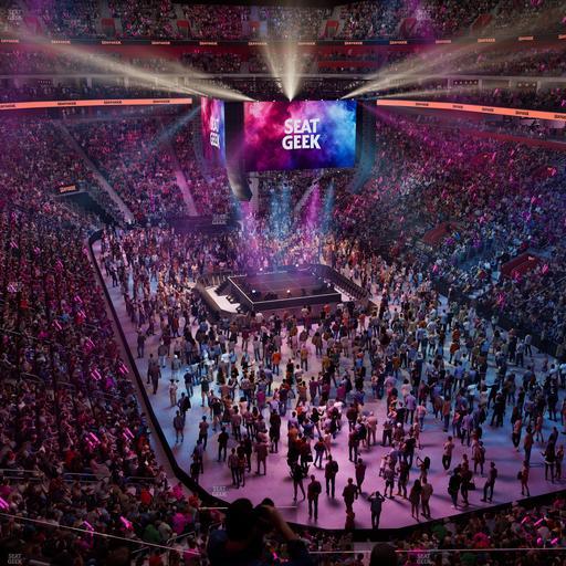 Little Caesars Arena - Section Mezzanine 4 Seat View