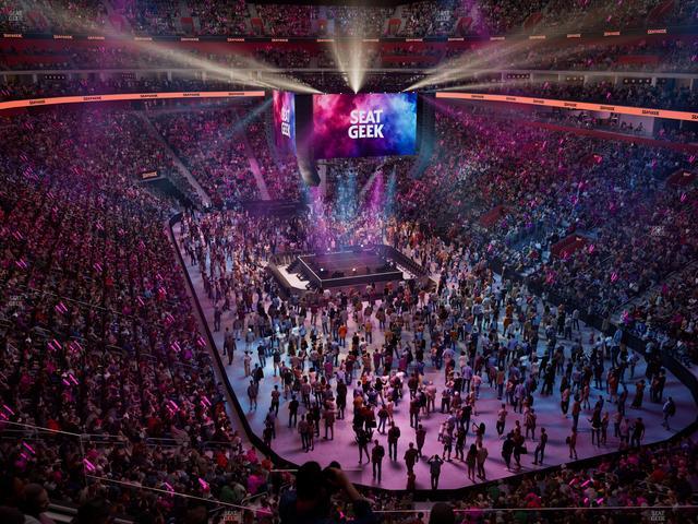 Little Caesars Arena - Section Mezzanine 4 Seat View