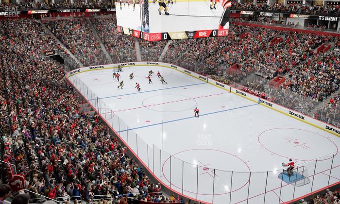 Little Caesars Arena - Section Mezzanine 5 Seat View