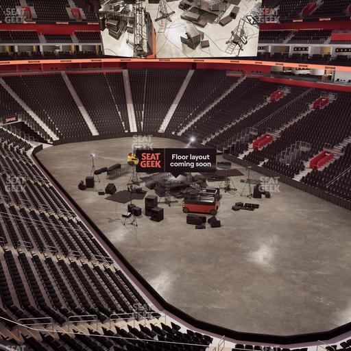 Little Caesars Arena - Section Mezzanine 5 Seat View