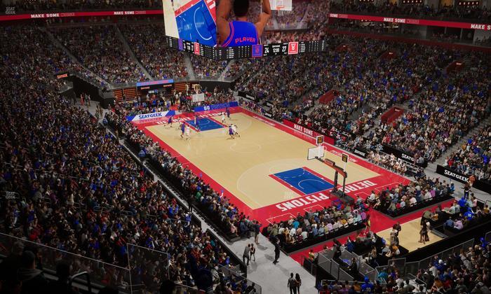 Little Caesars Arena - Section Mezzanine 5 Seat View