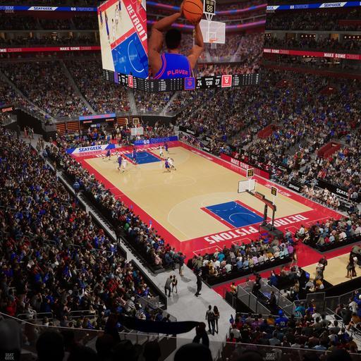 Little Caesars Arena - Section Mezzanine 5 Seat View