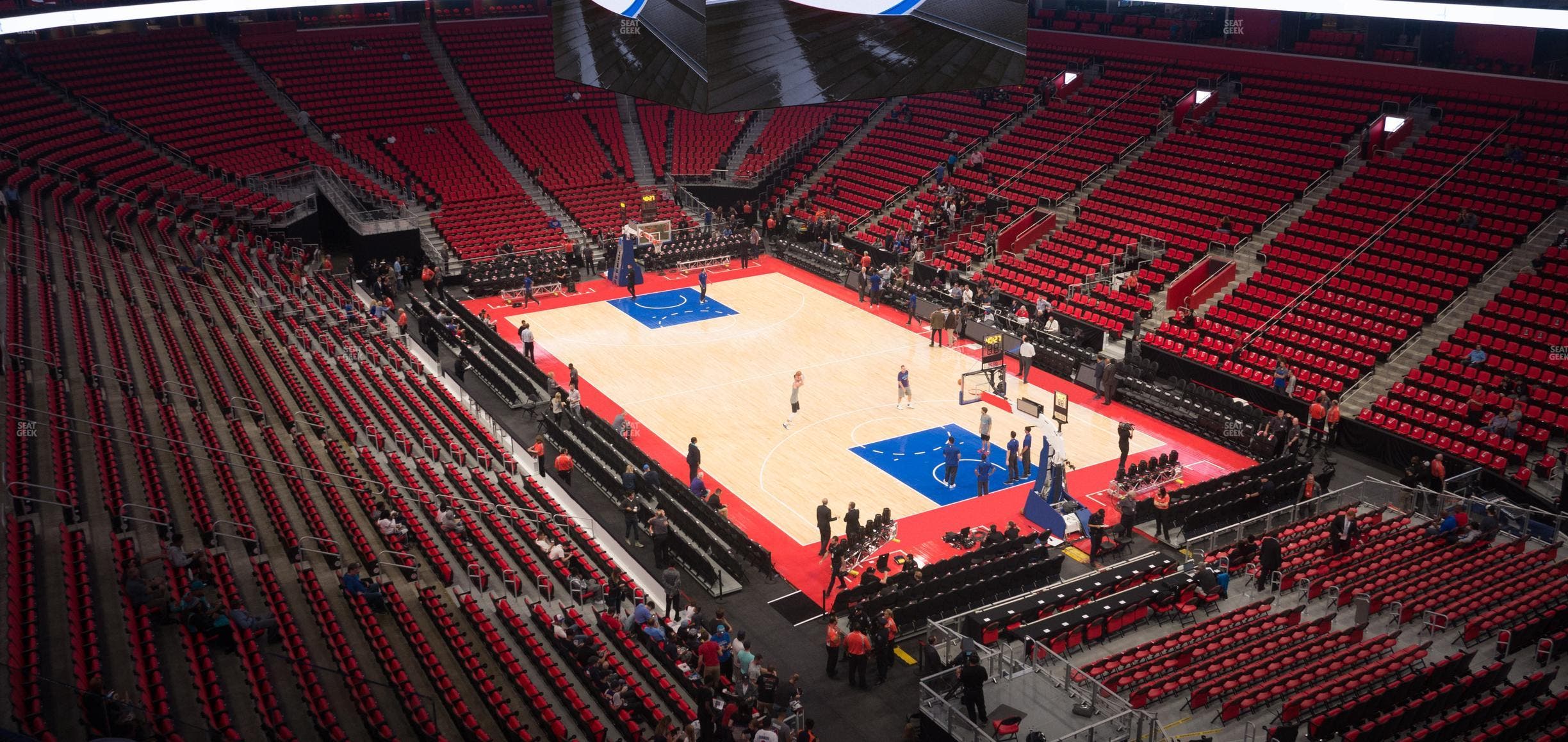 Little Caesars Arena - Section Mezzanine 5 Seat View