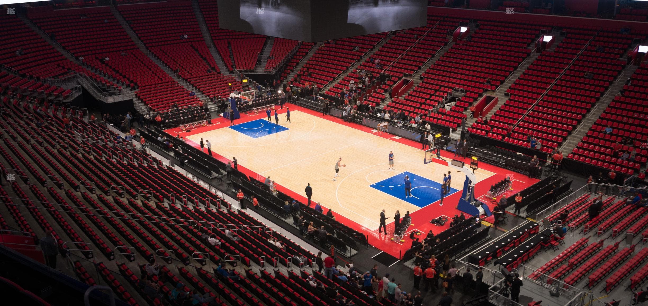 Little Caesars Arena - Section Mezzanine 6 Seat View