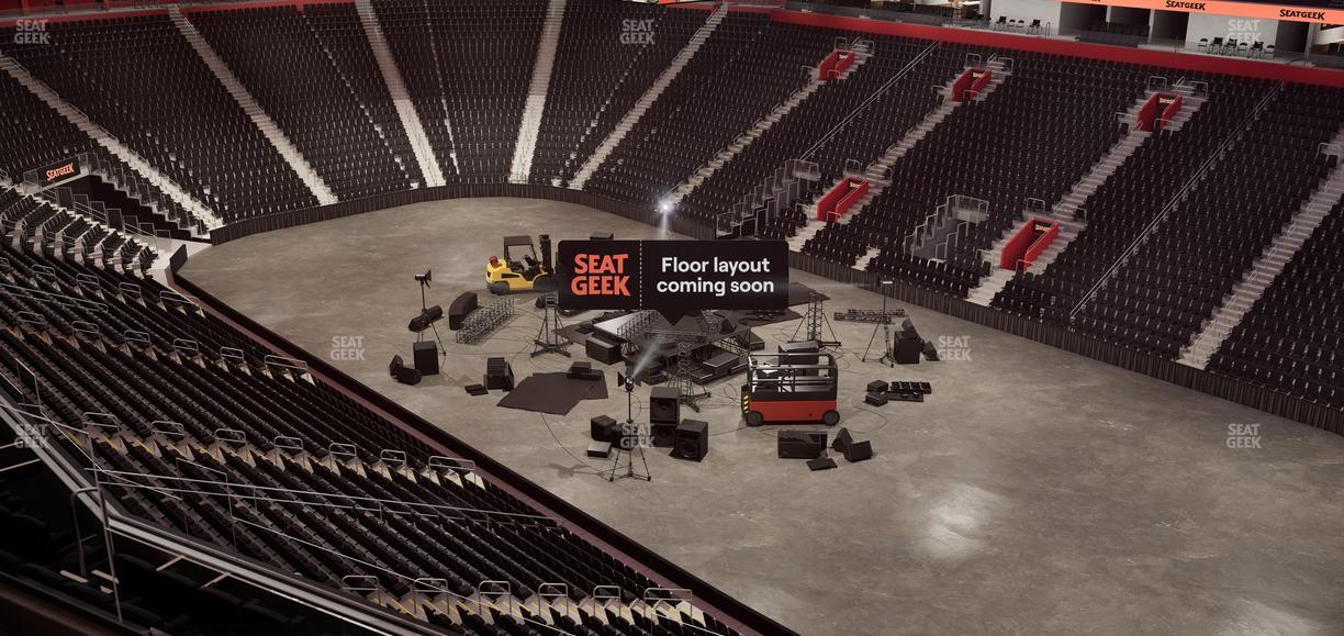 Little Caesars Arena - Section Mezzanine 6 Seat View